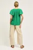 Split Neck Short Sleeve Top sold by Current Air