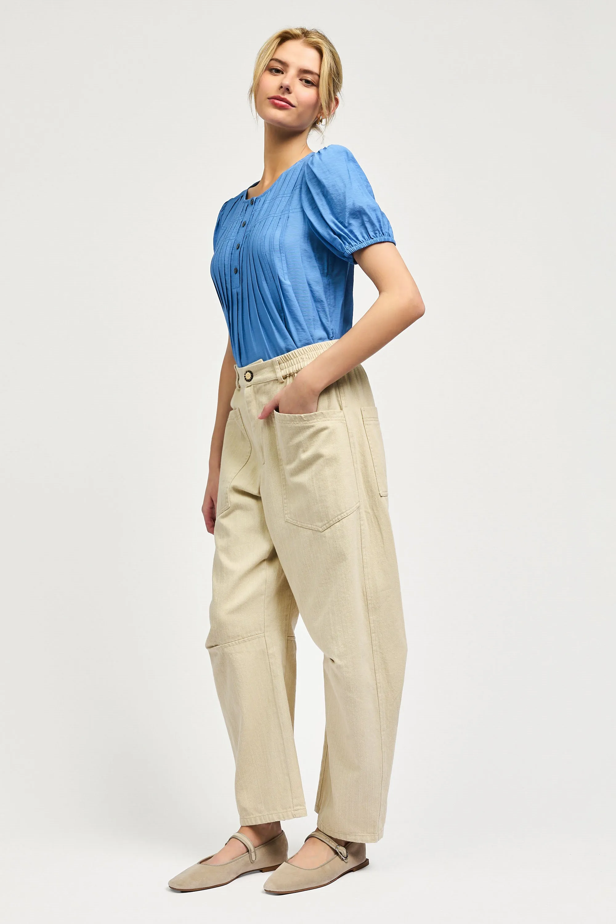 Barrel Leg Pant sold by Current Air product image thumbnail 3