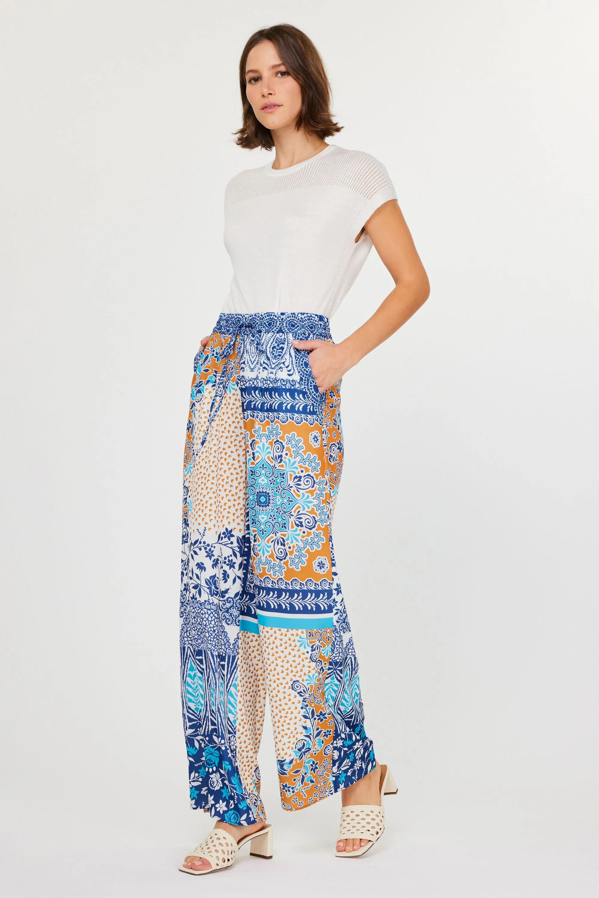 Mixed Print Pants sold by Current Air product image thumbnail 2