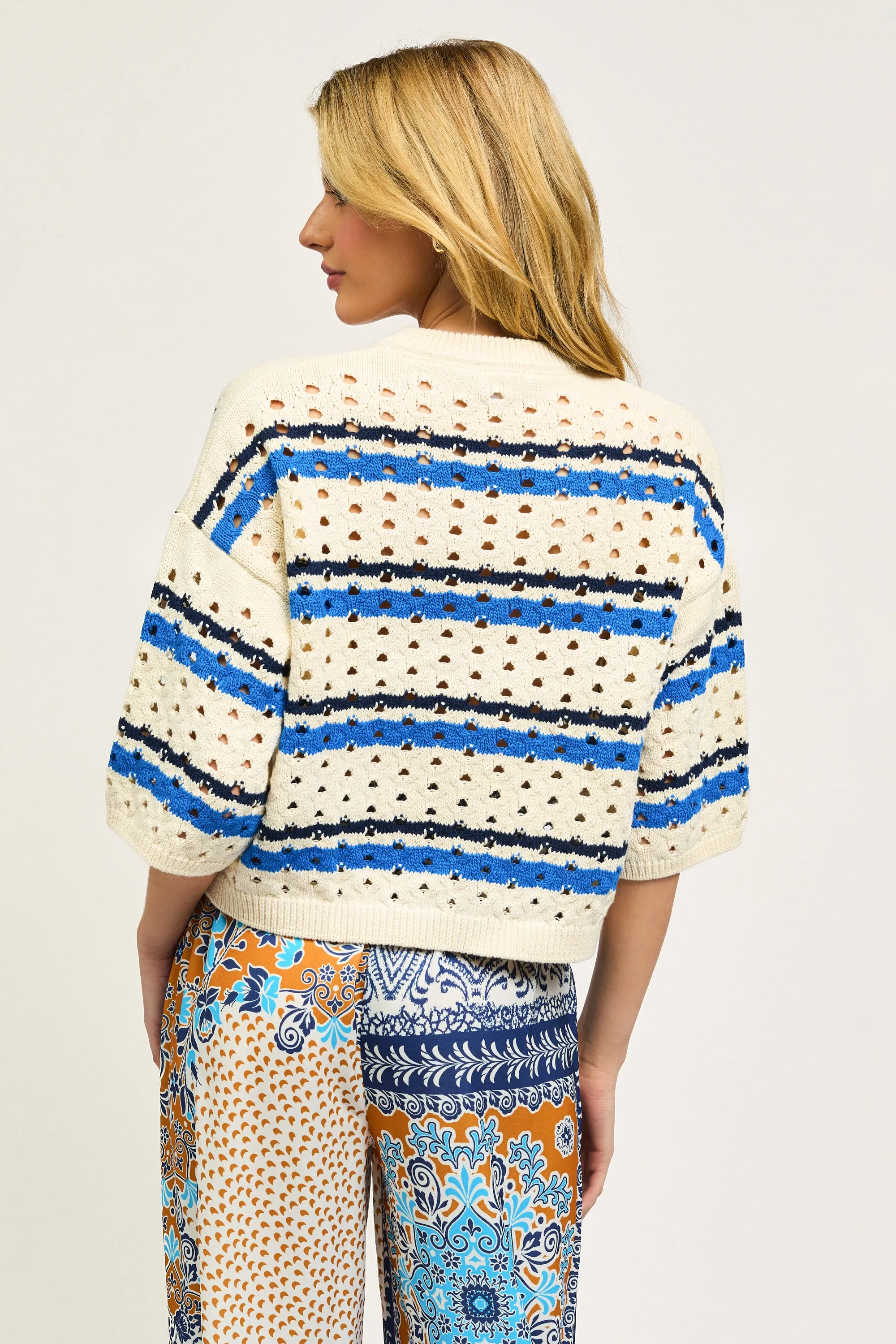 Striped Sweater Top sold by Current Air product image thumbnail 5