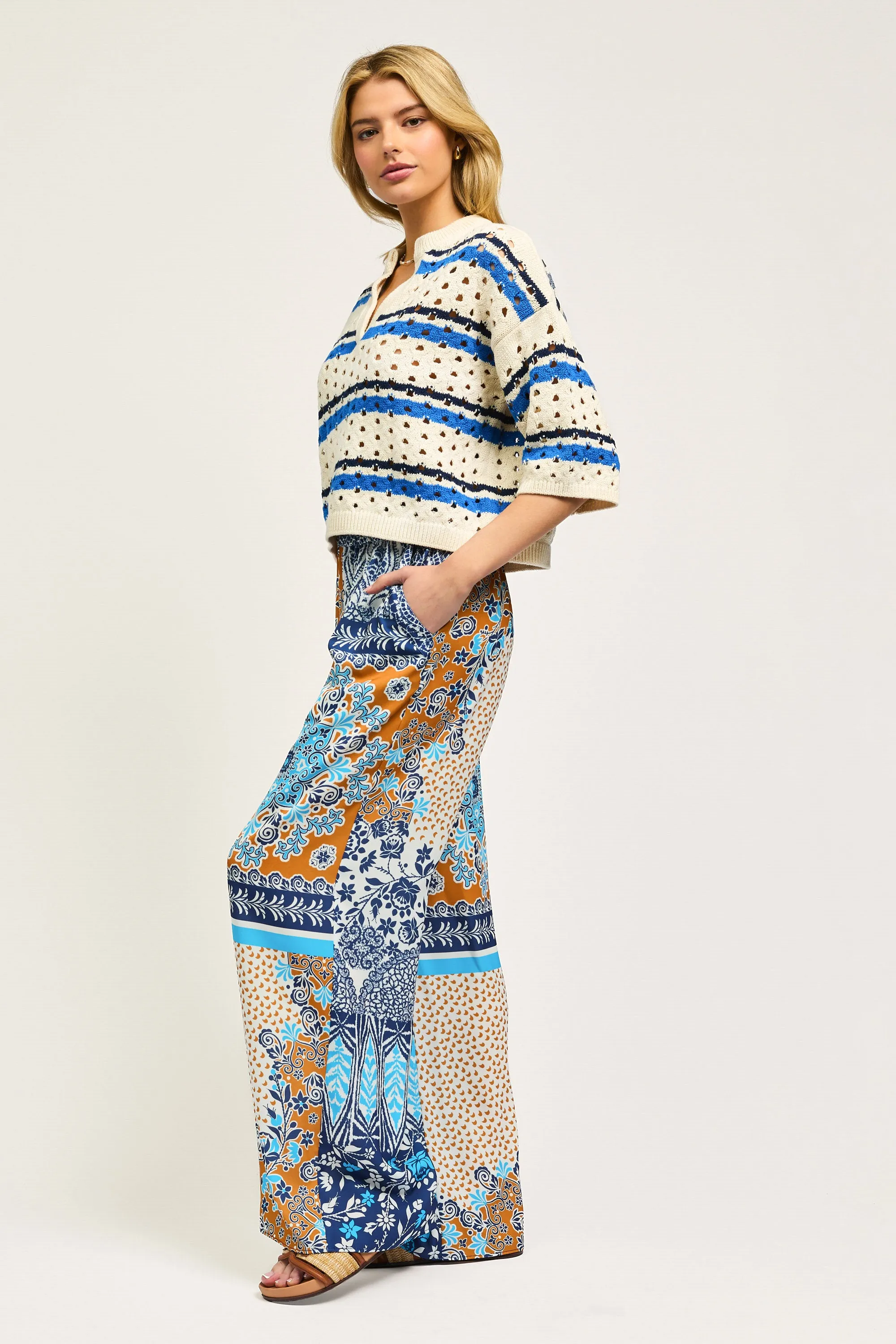 Striped Sweater Top sold by Current Air product image thumbnail 3