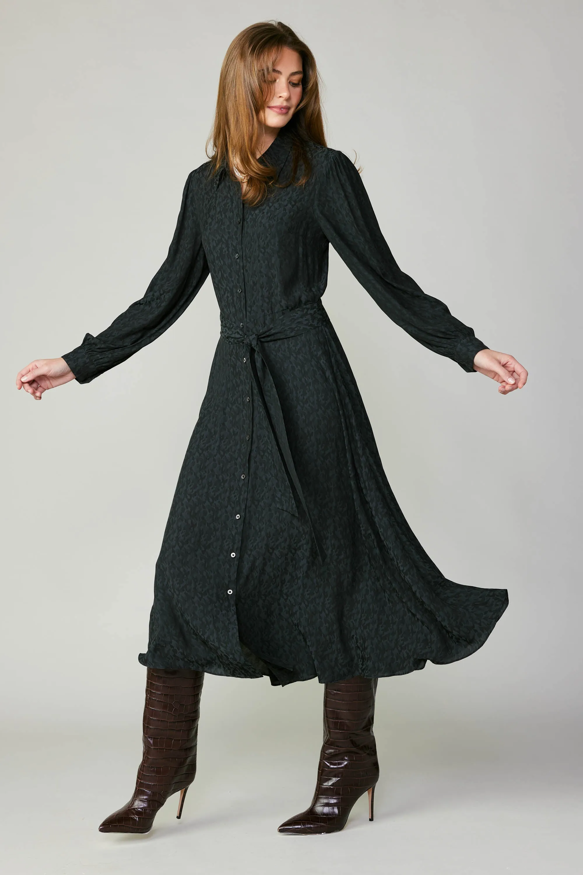 Buttondown Shirt Dress sold by Current Air