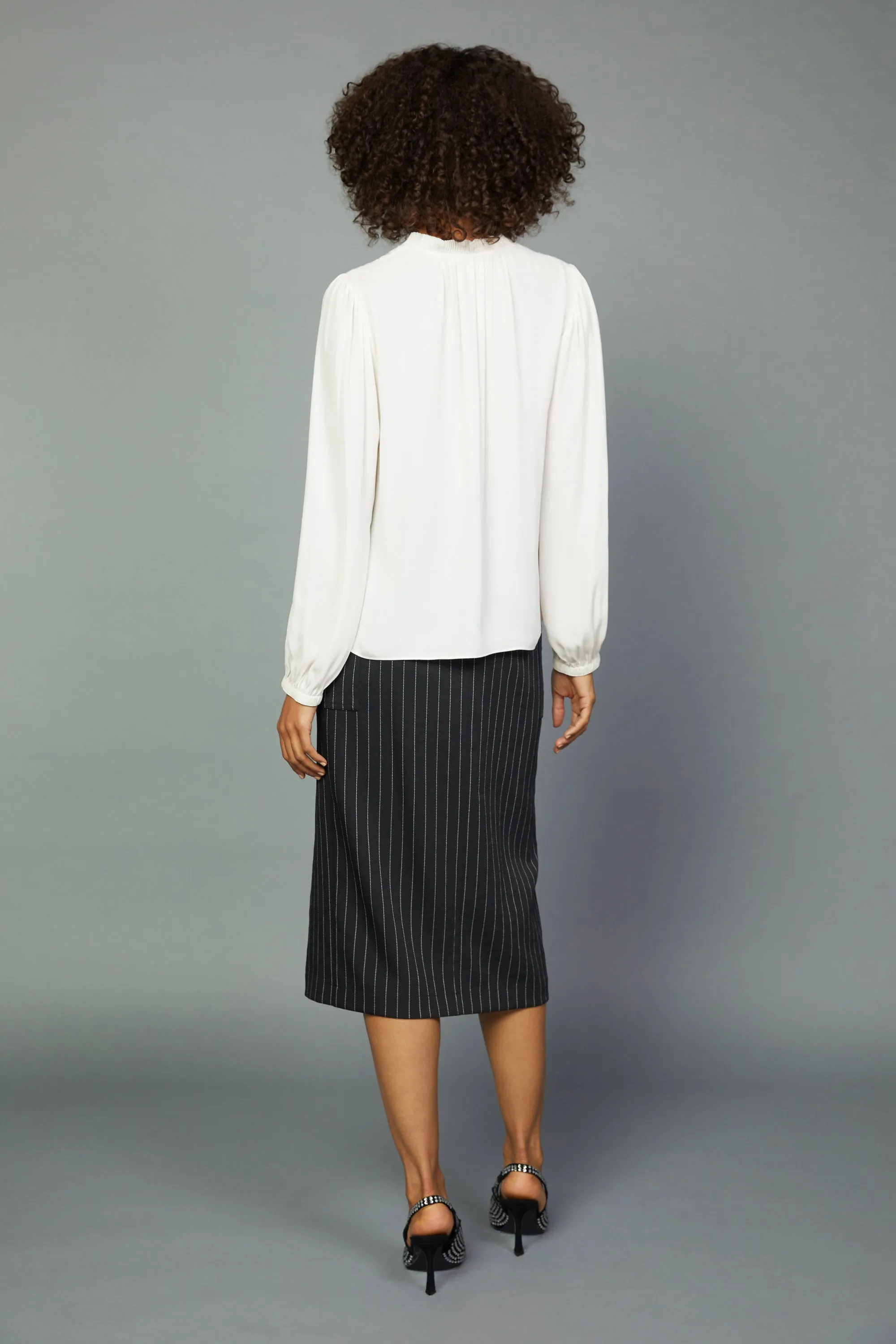 Split Neck Blouse sold by Current Air product image thumbnail 3