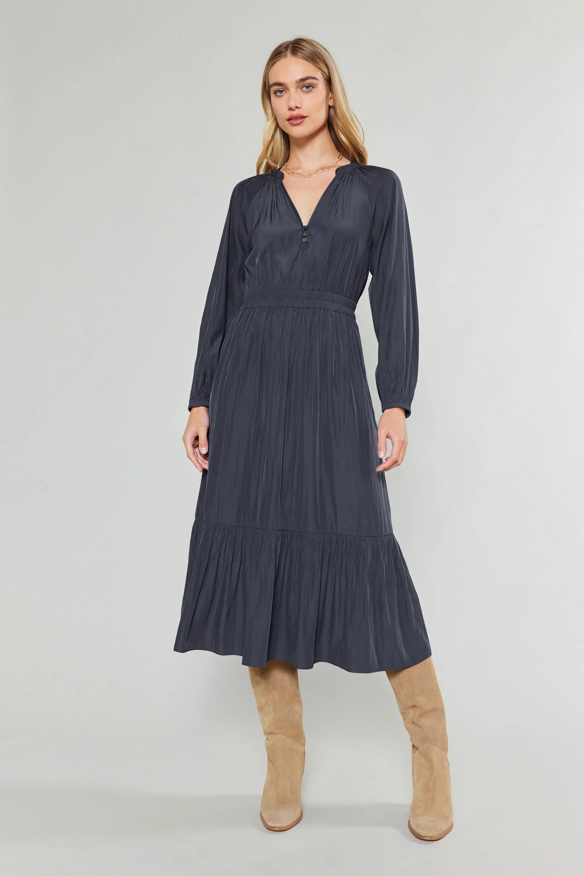 Belle Midi Dress sold by Current Air