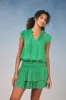 Zoey Pleated Mini Dress sold by Current Air