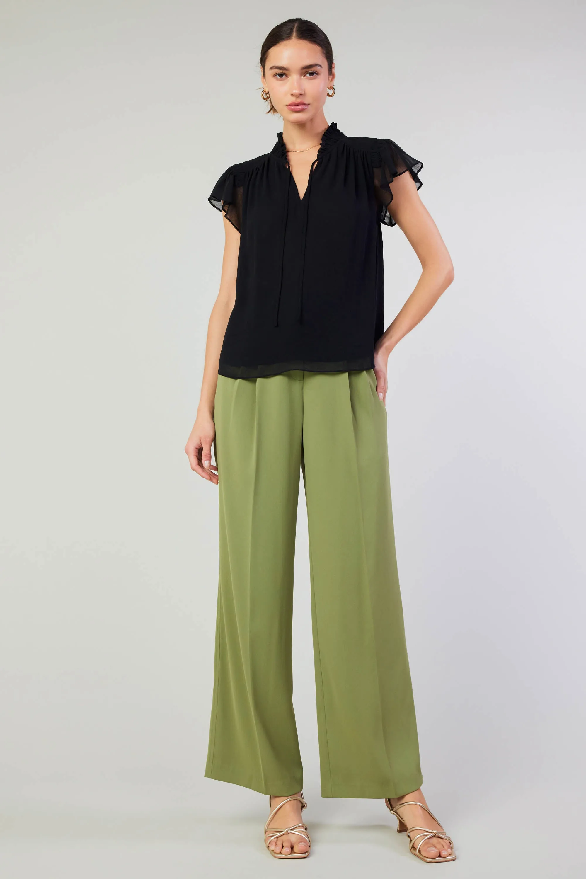 Cap Sleeve Blouse sold by Current Air product image thumbnail 2