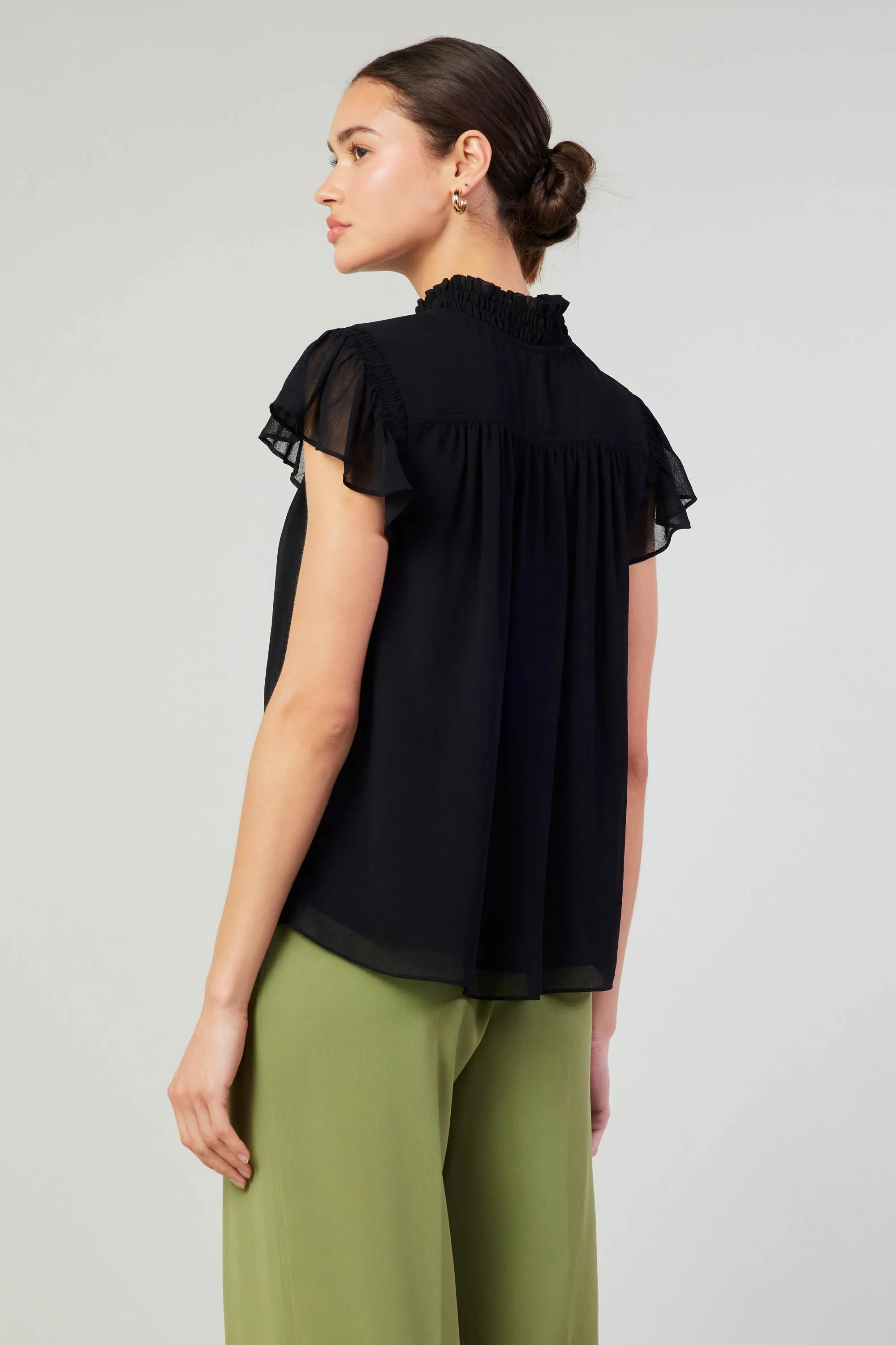 Cap Sleeve Blouse sold by Current Air product image thumbnail 4