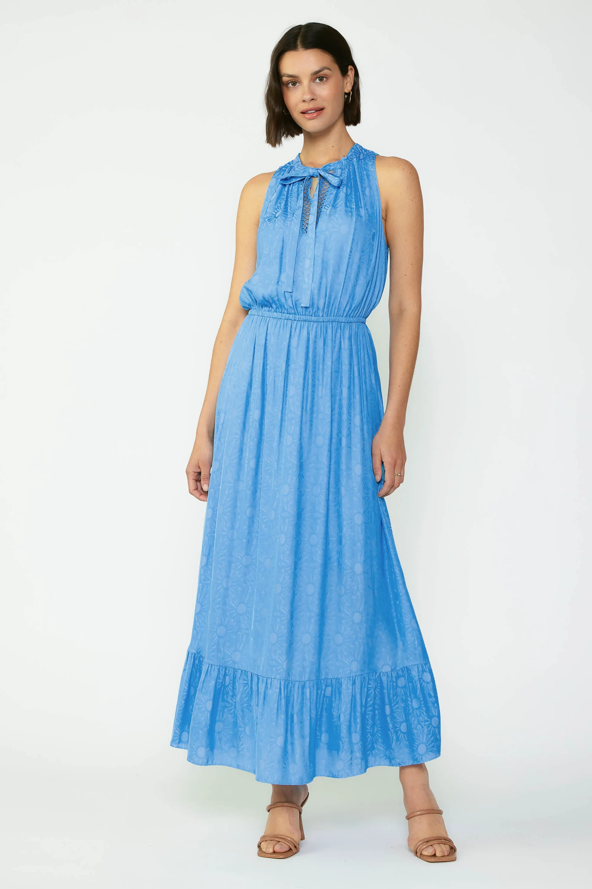 Sunburst Halter Maxi Dress sold by Current Air product image thumbnail 2