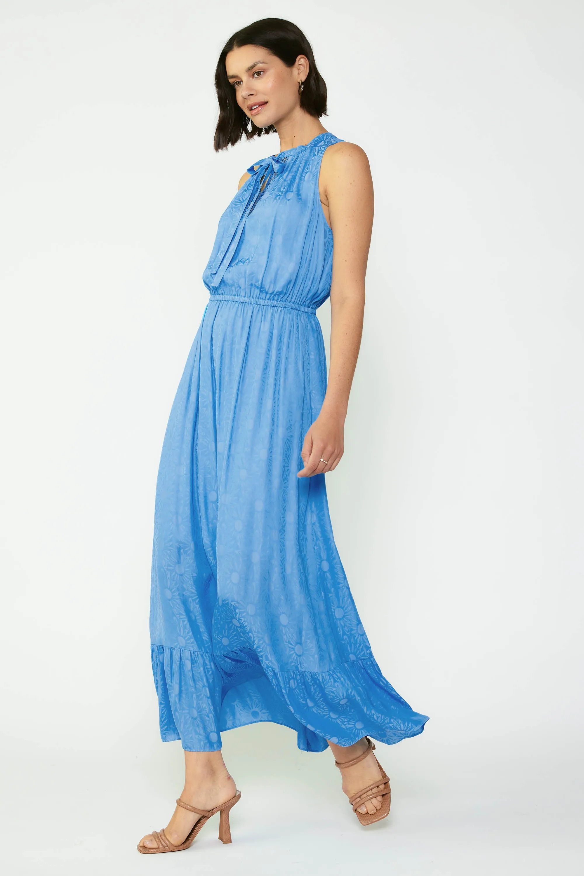 Sunburst Halter Maxi Dress sold by Current Air product image thumbnail 3