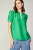 Gathered Sleeve Blouse sold by Current Air