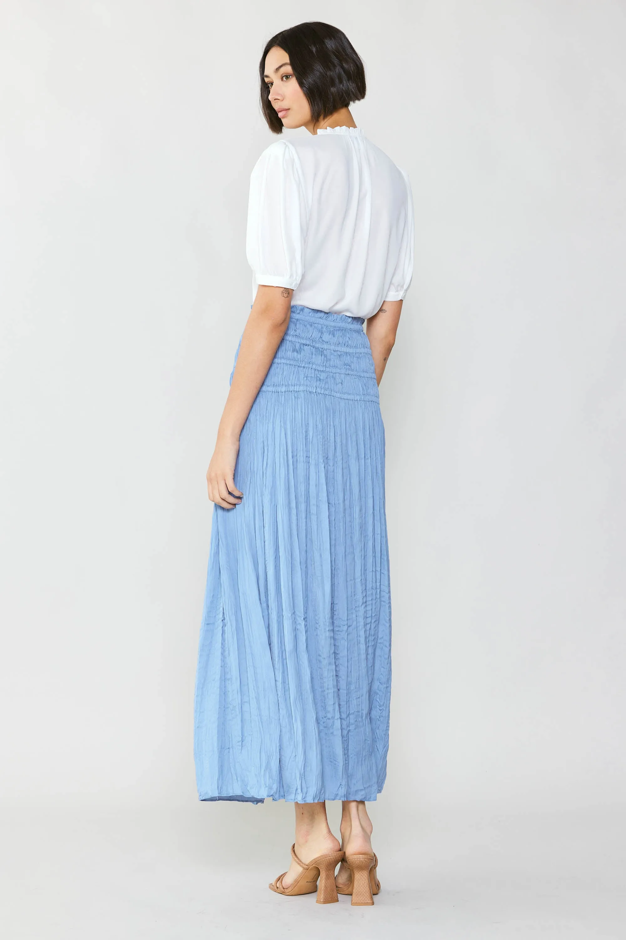 Soft Crinkle Maxi Skirt sold by Current Air product image thumbnail 3