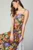Floral Pleated Skirt Midi Dress sold by Current Air