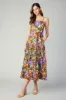 Floral Pleated Skirt Midi Dress sold by Current Air