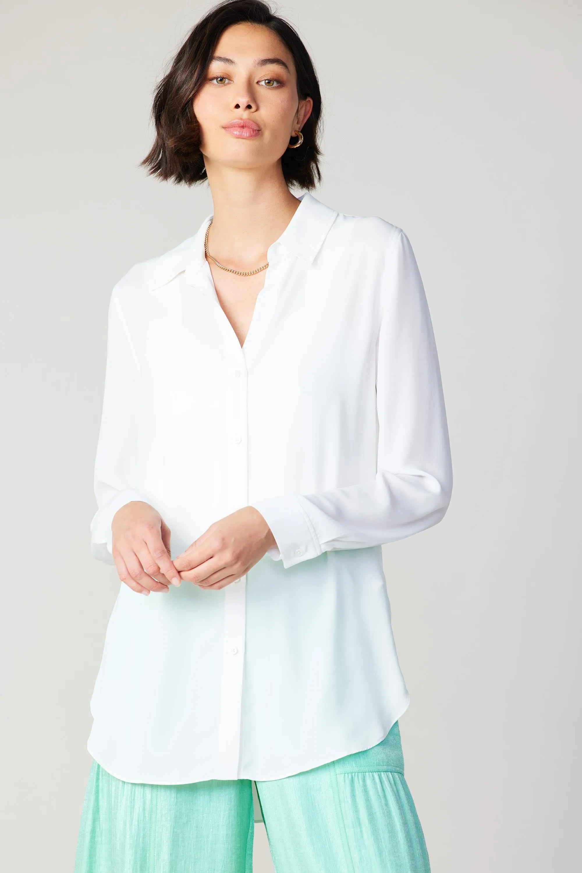 Collared Buttondown Shirt sold by Current Air