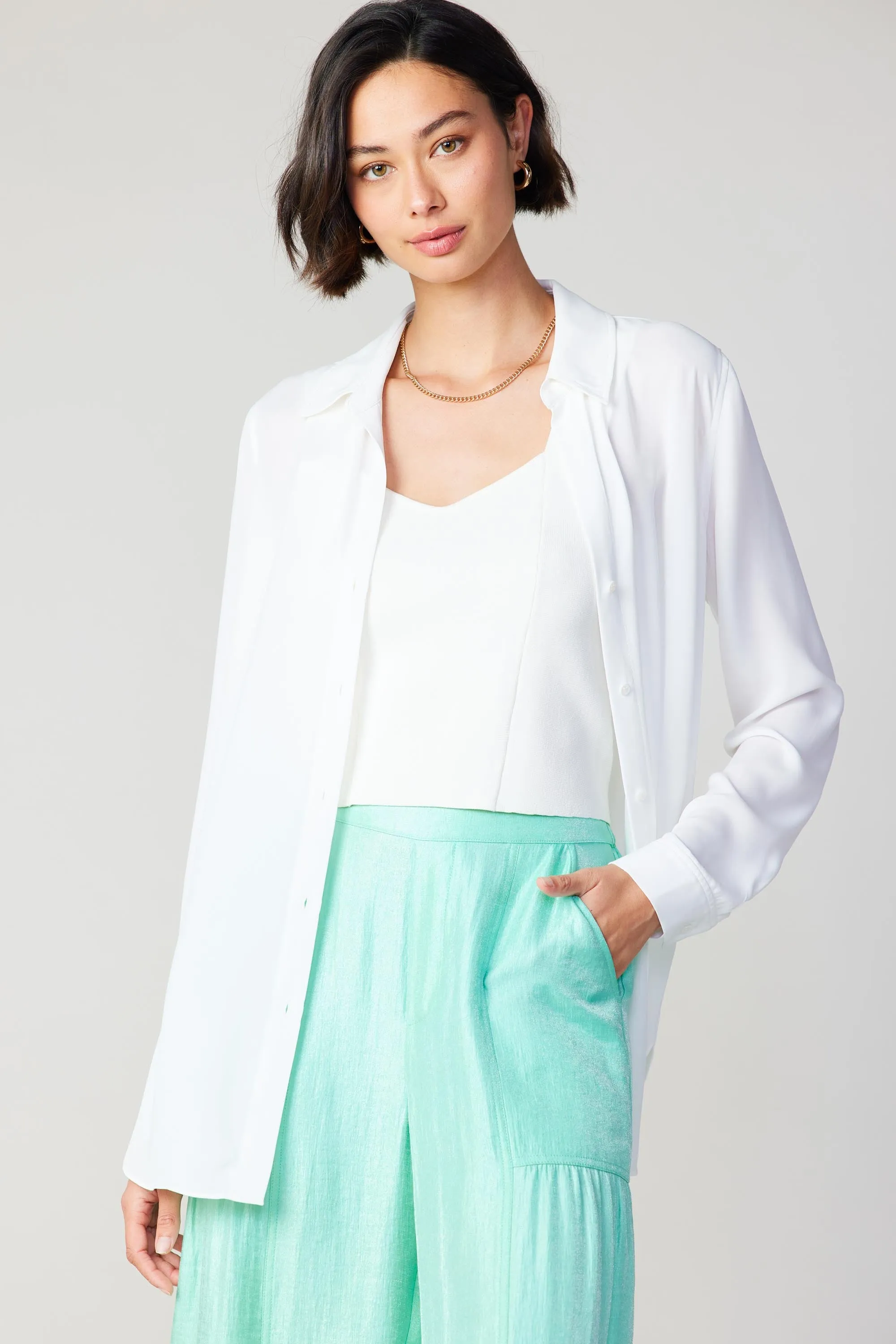 Collared Buttondown Shirt sold by Current Air product image thumbnail 2