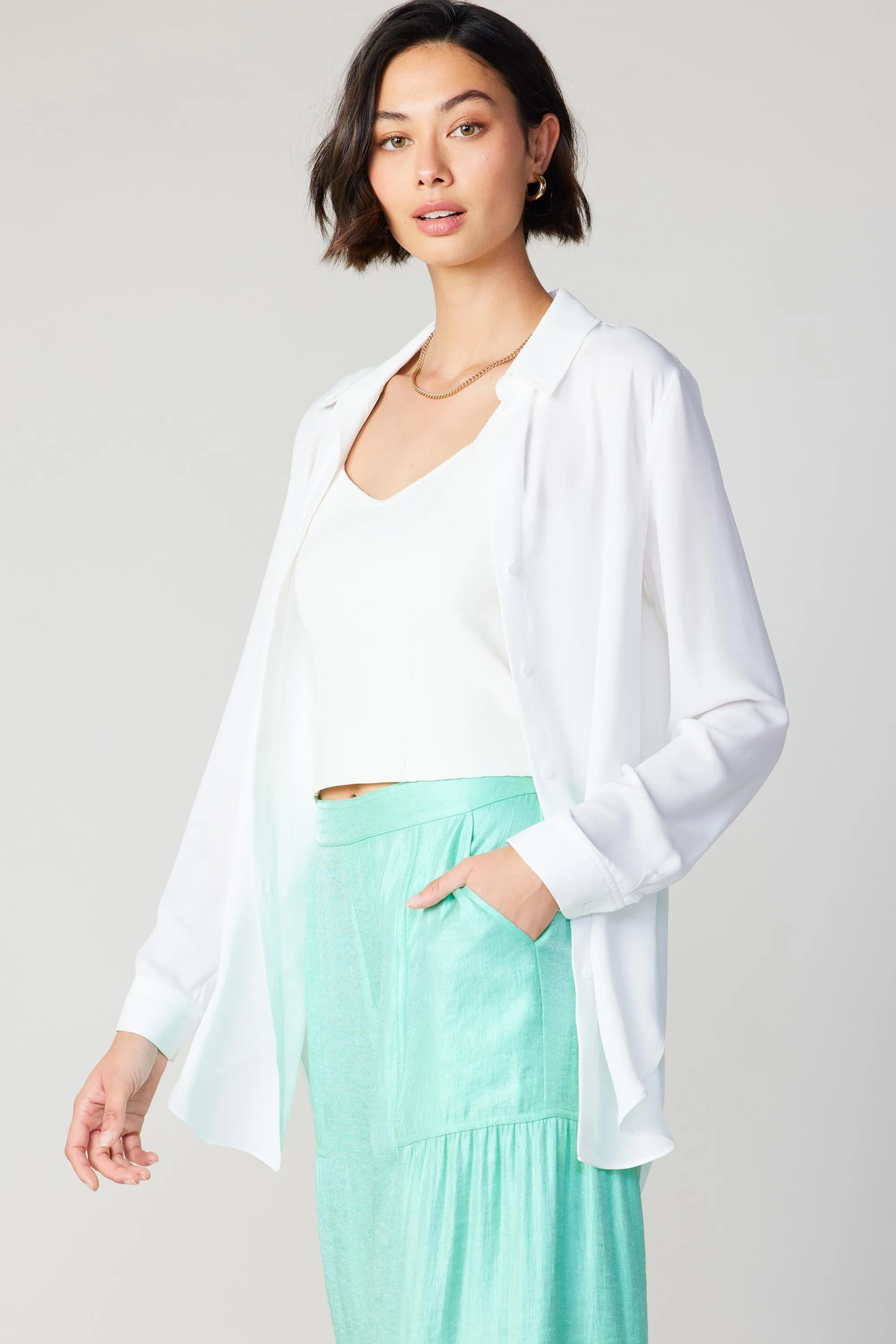 Collared Buttondown Shirt sold by Current Air product image thumbnail 3