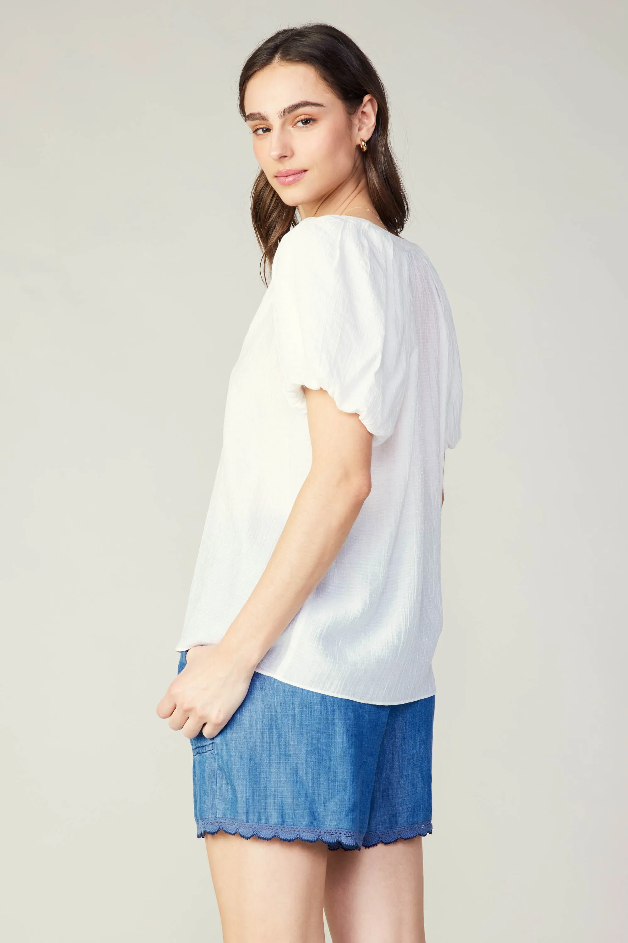 Split Neckline Top sold by Current Air product image thumbnail 5