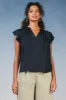 Flutter Sleeve Blouse sold by Current Air