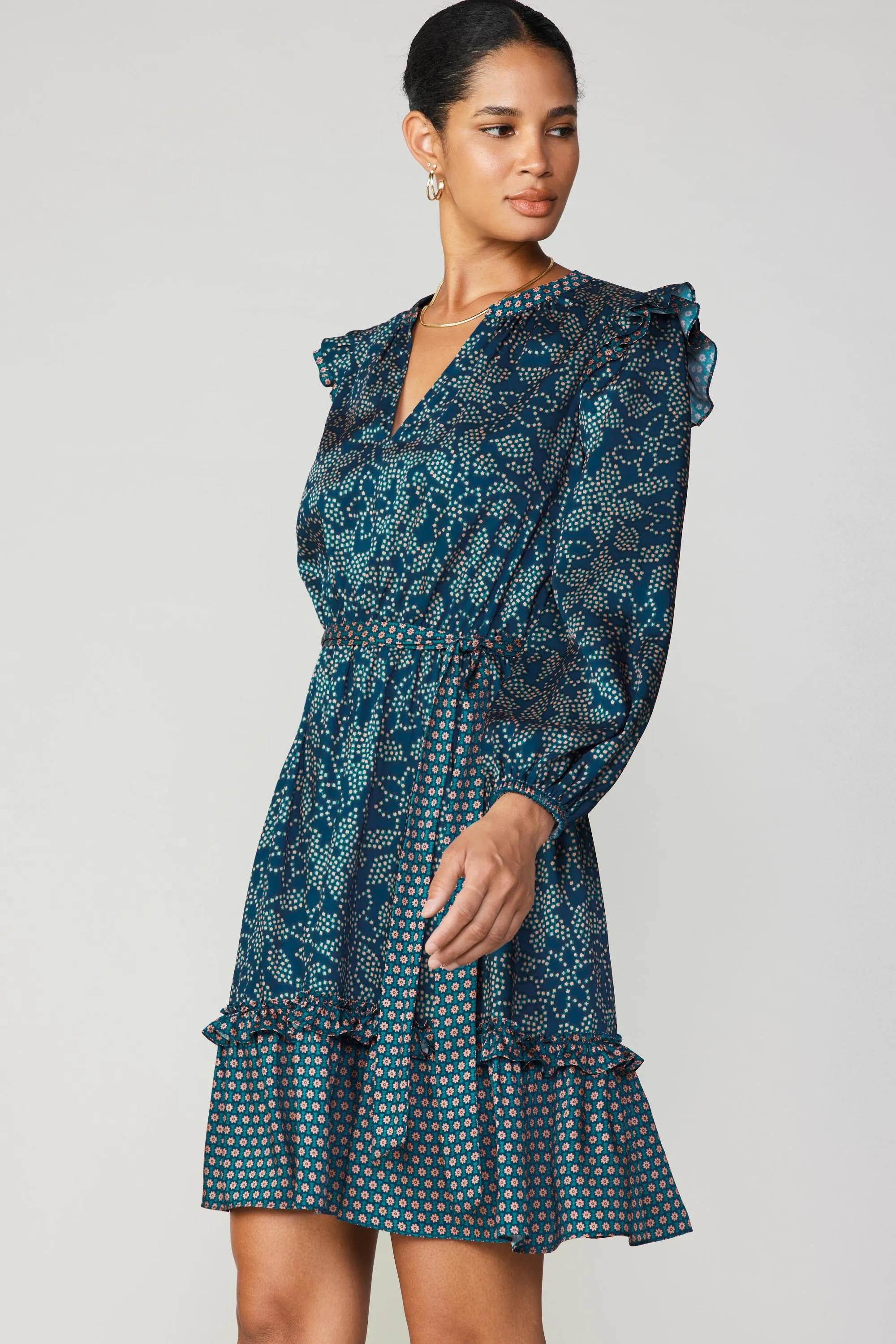 Floral Constellation Mini Dress sold by Current Air product image thumbnail 2