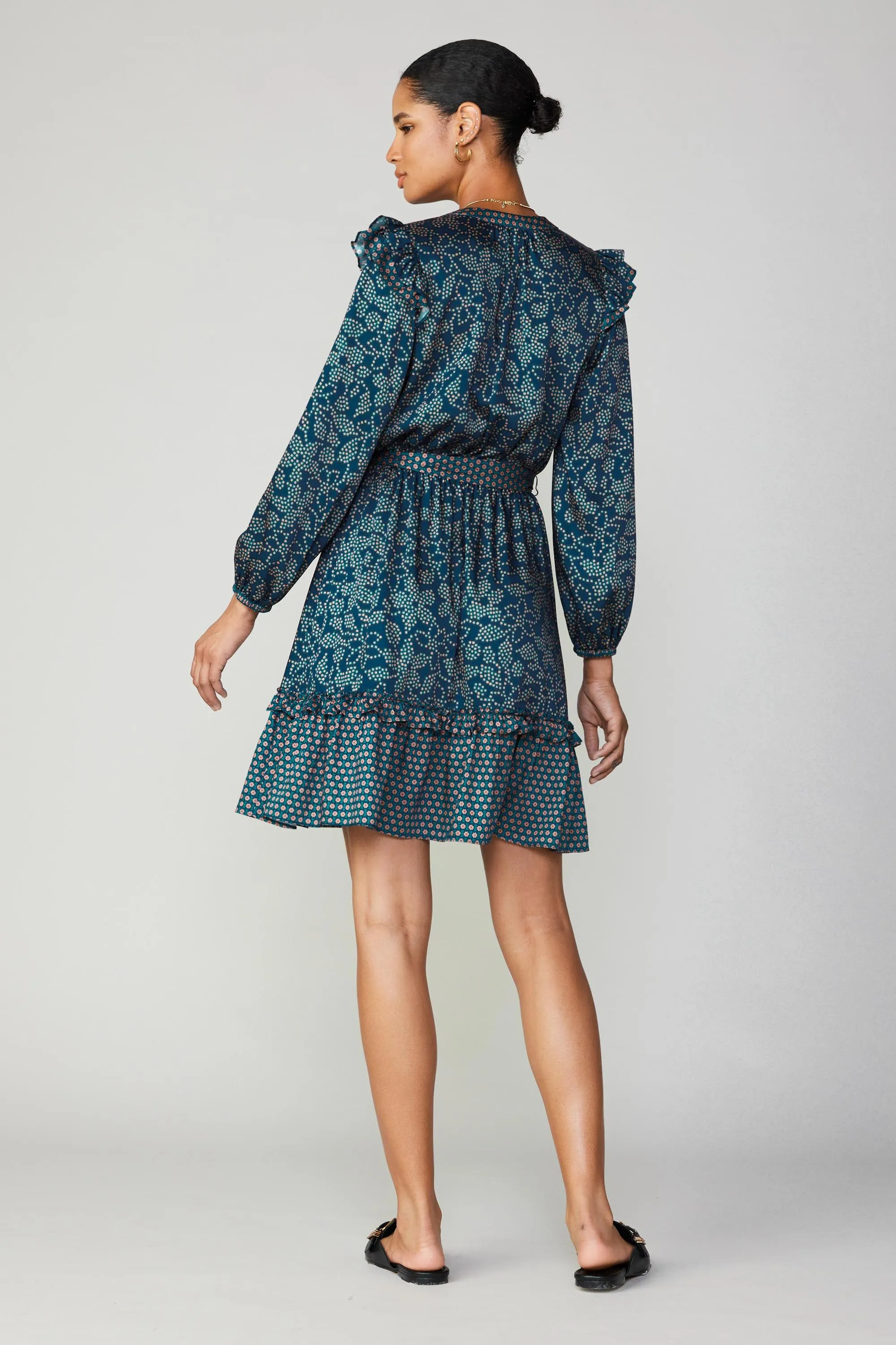 Floral Constellation Mini Dress sold by Current Air product image thumbnail 3