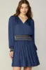 Santa Fe Embroidered Mini Dress sold by Current Air