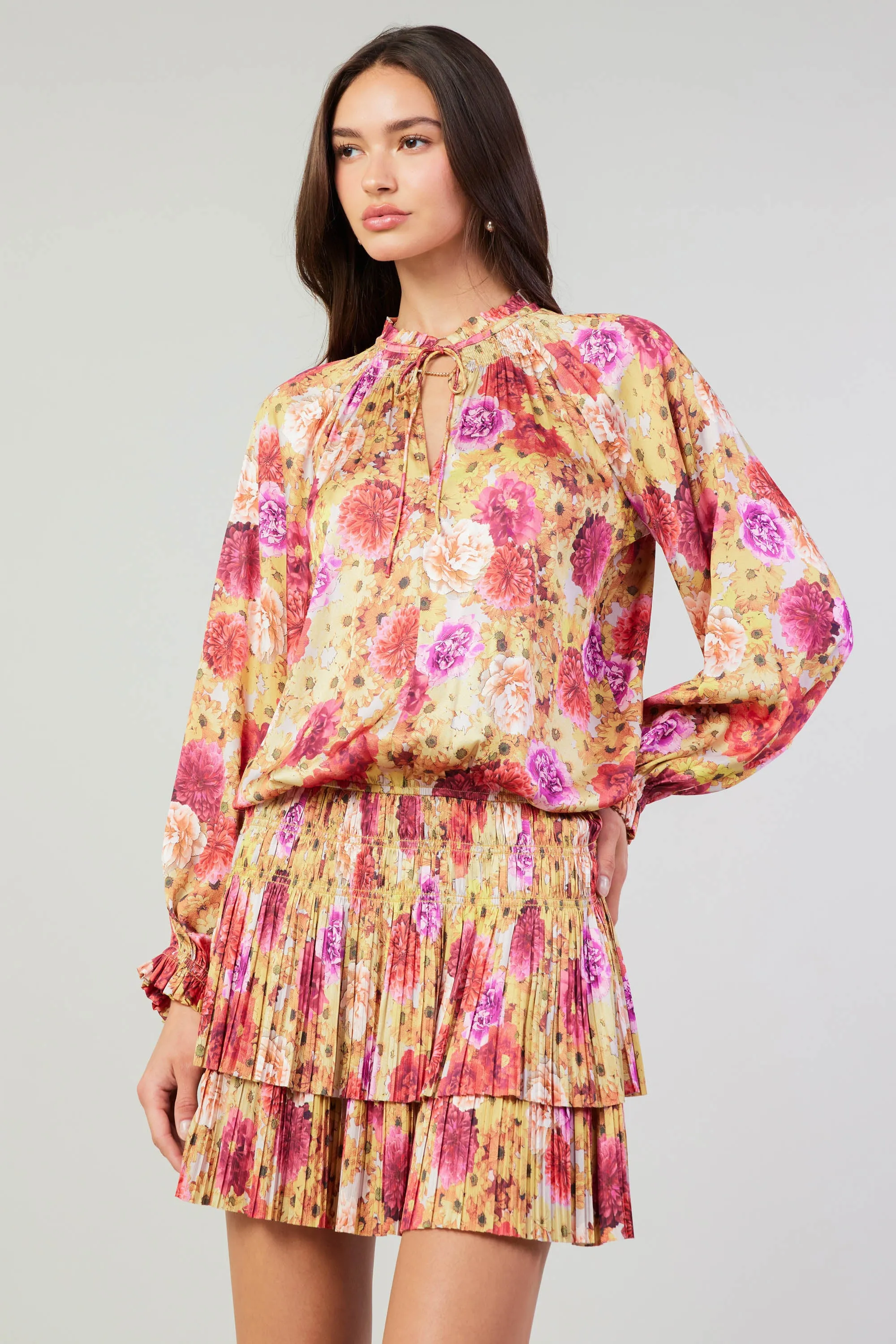 Aurelie Rose Mini Dress sold by Current Air product image thumbnail 5