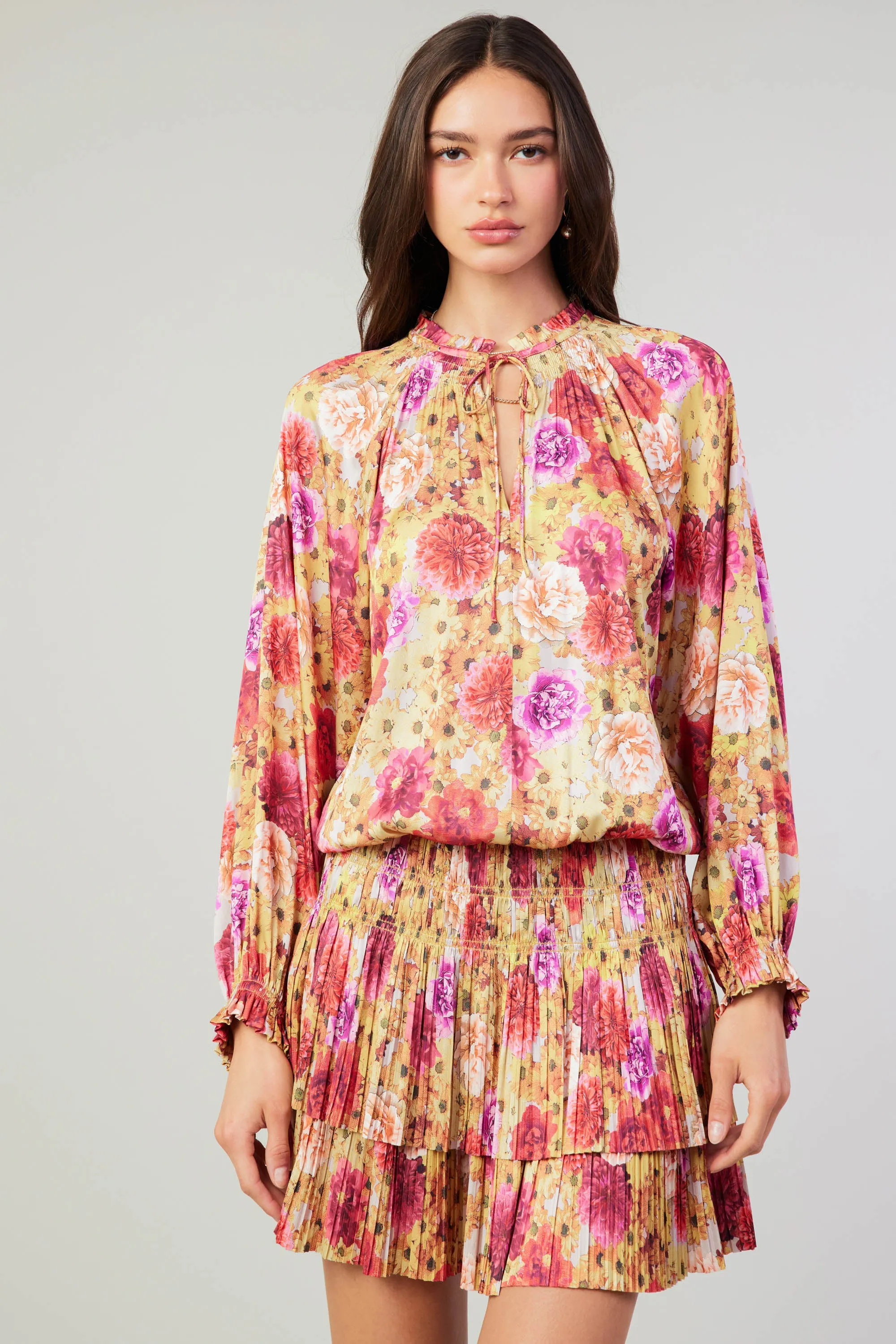 Aurelie Rose Mini Dress sold by Current Air product image thumbnail 2