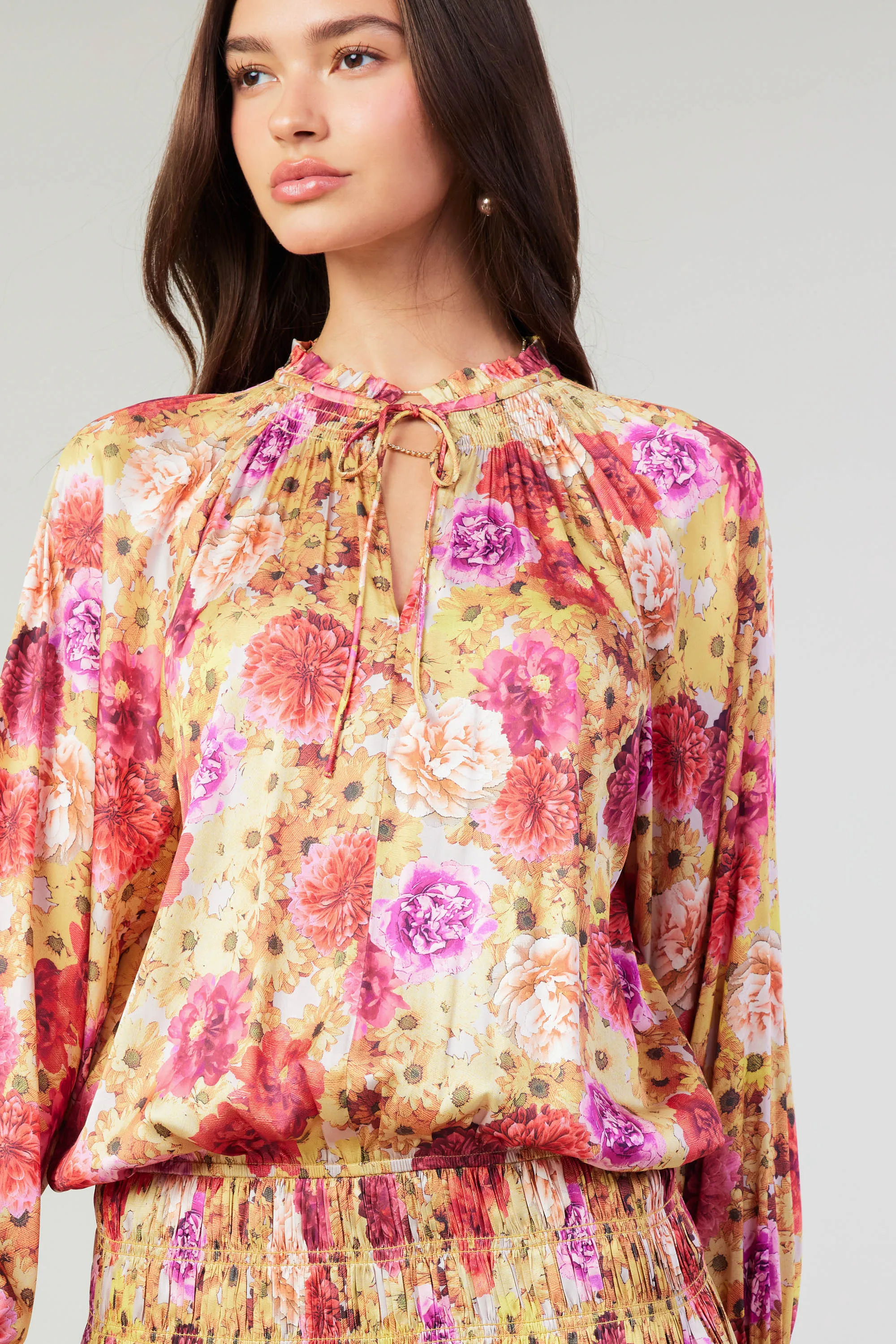 Aurelie Rose Mini Dress sold by Current Air product image thumbnail 4