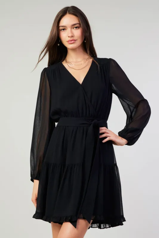 Surplice Mini Dress sold by Current Air