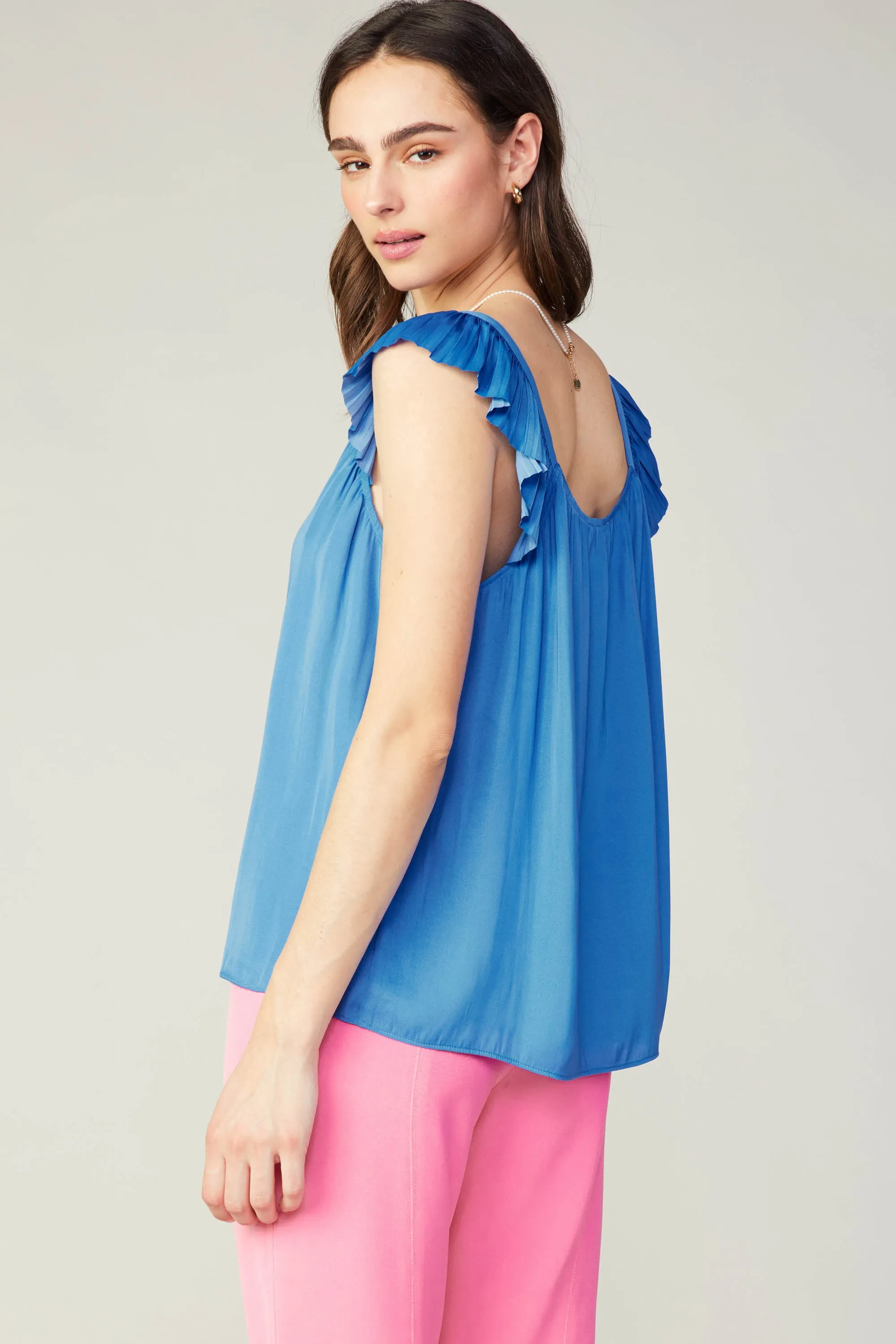 Sweetheart Neck Tank Top sold by Current Air product image thumbnail 4