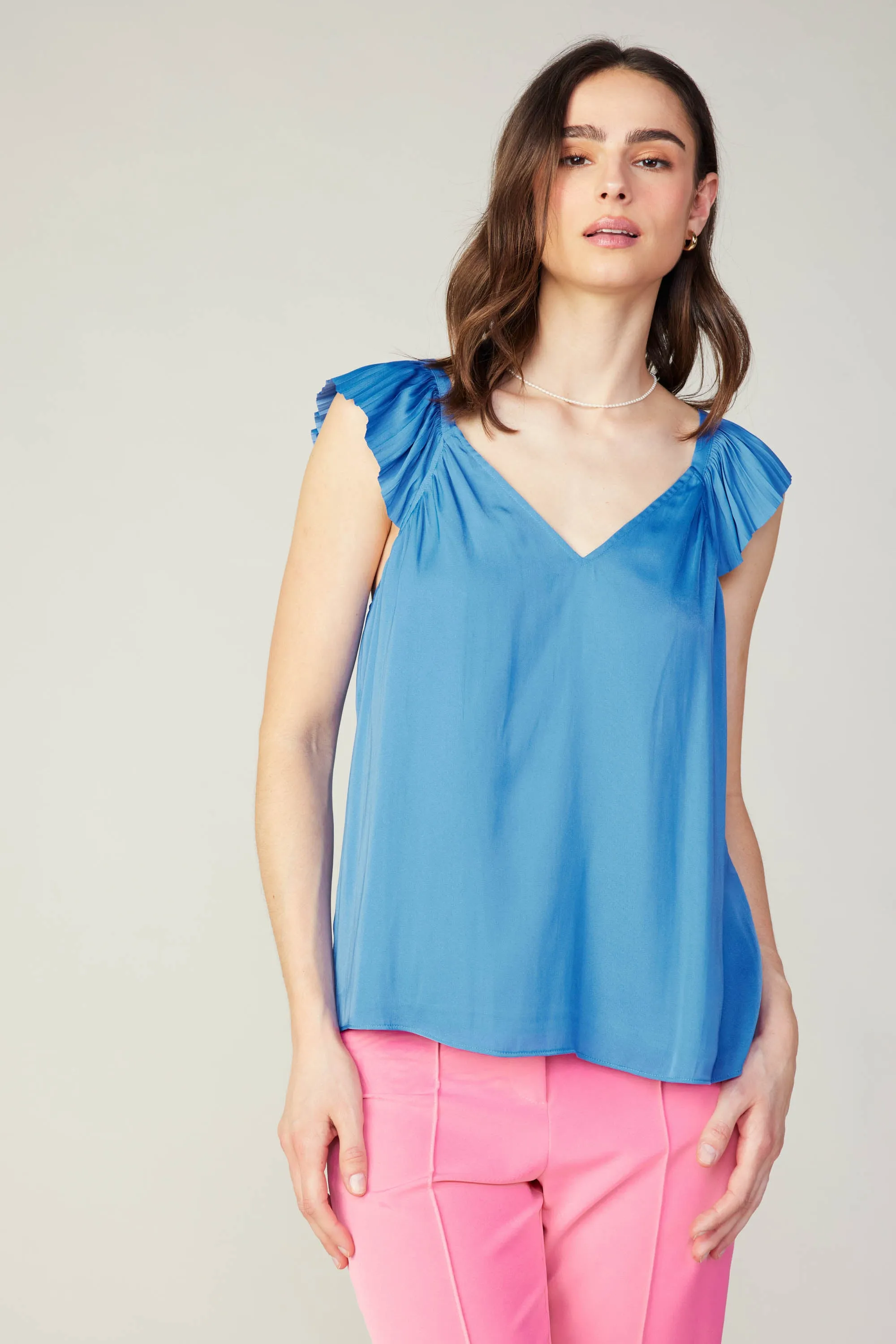 Sweetheart Neck Tank Top sold by Current Air product image thumbnail 3