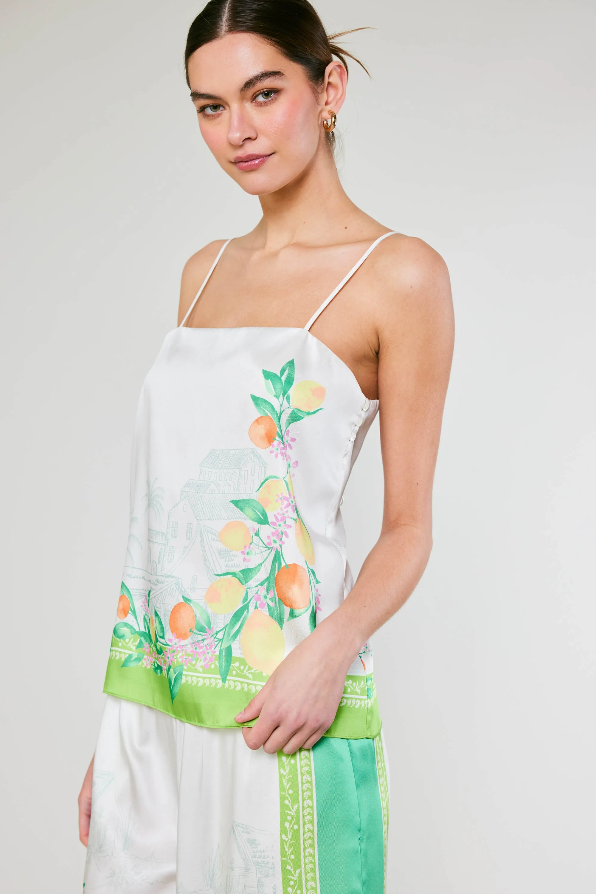 Tuscan Citrus Cami sold by Current Air