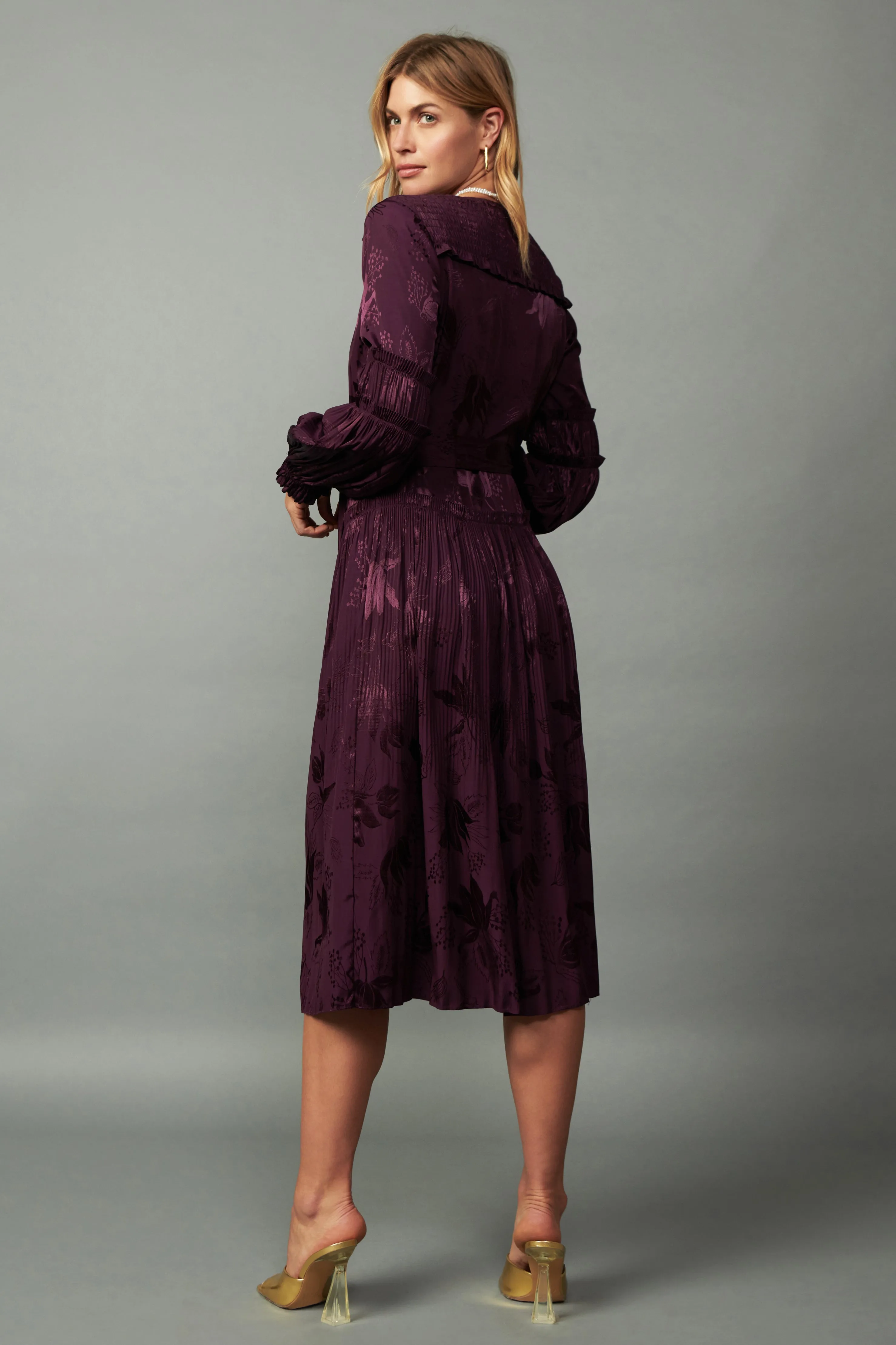 Mila Midi Wrap Dress sold by Current Air product image thumbnail 5