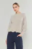 Ruffled Hem Sweater sold by Current Air