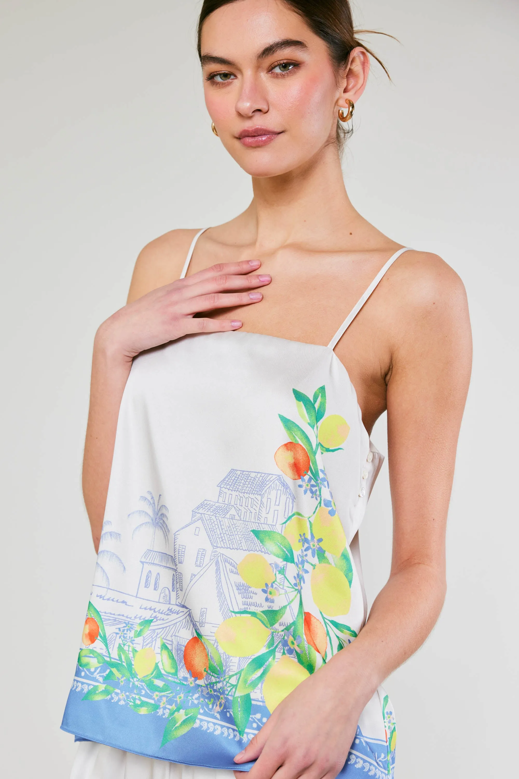 Tuscan Citrus Cami sold by Current Air