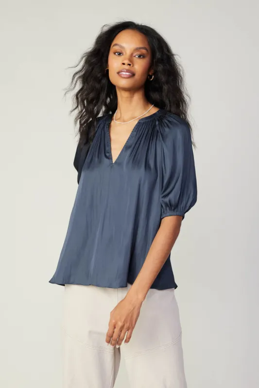 Gathered Neckline Blouse sold by Current Air
