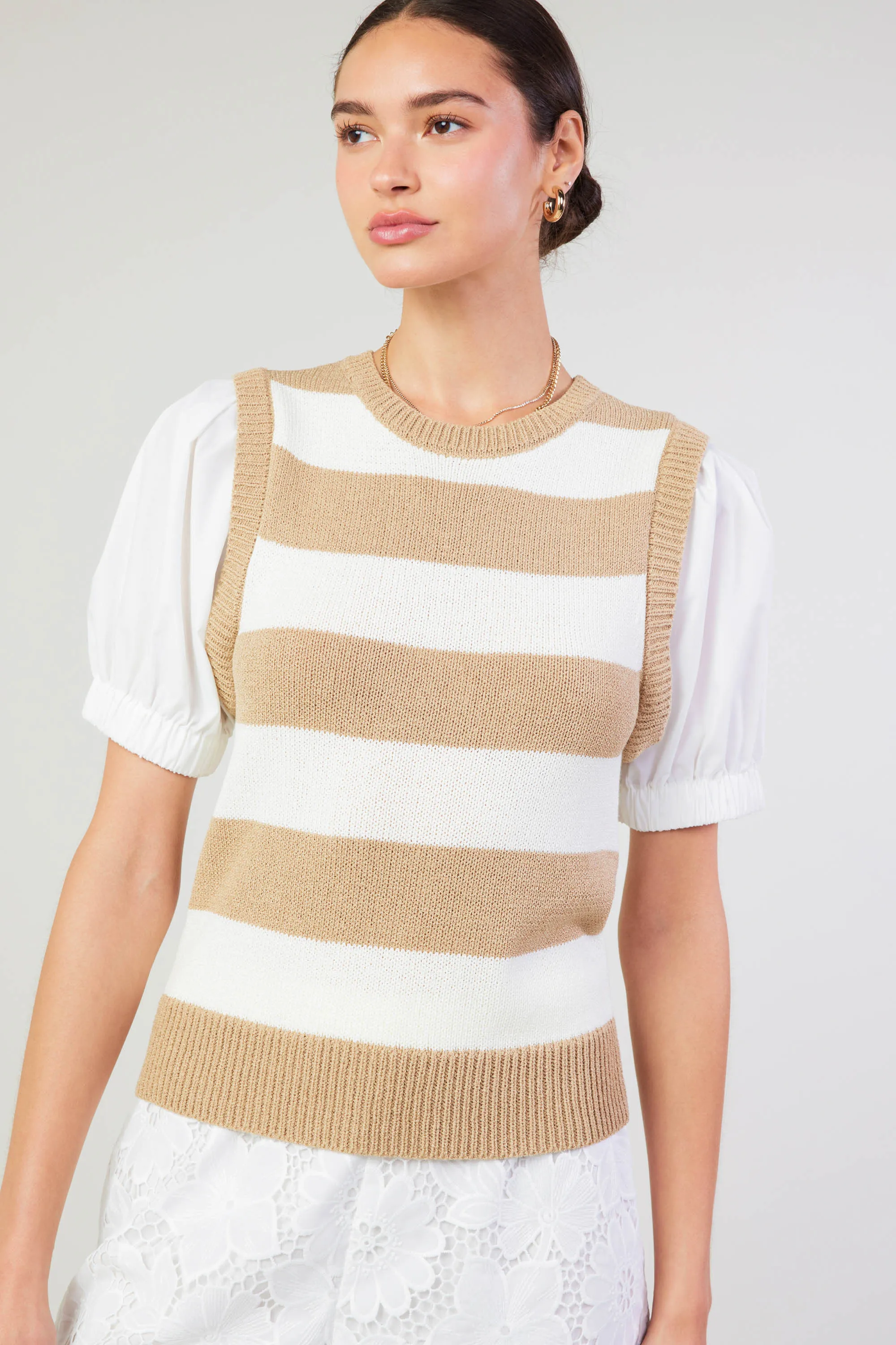 Striped Sweater Top sold by Current Air product image thumbnail 3