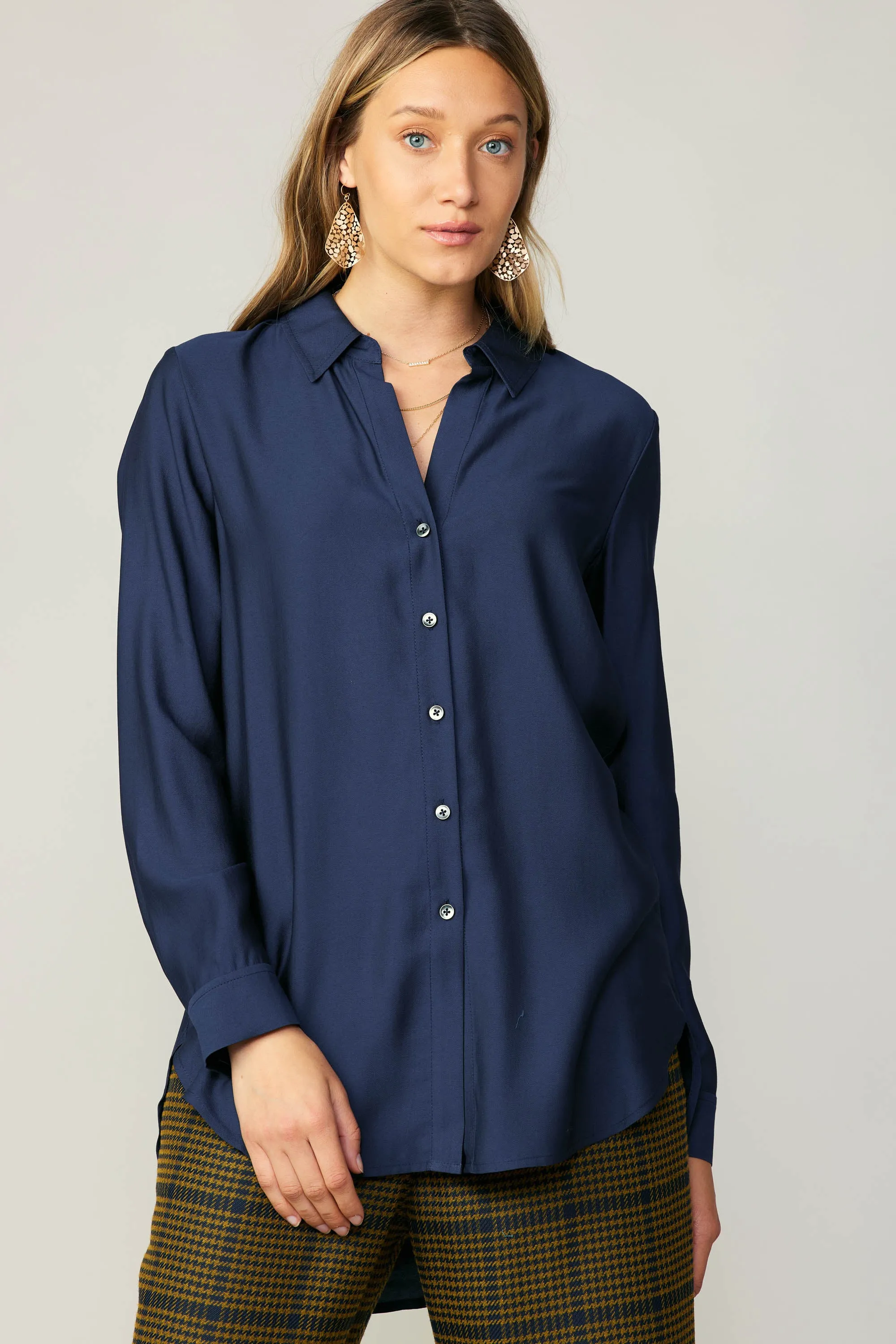 Collared Button Down Shirt sold by Current Air