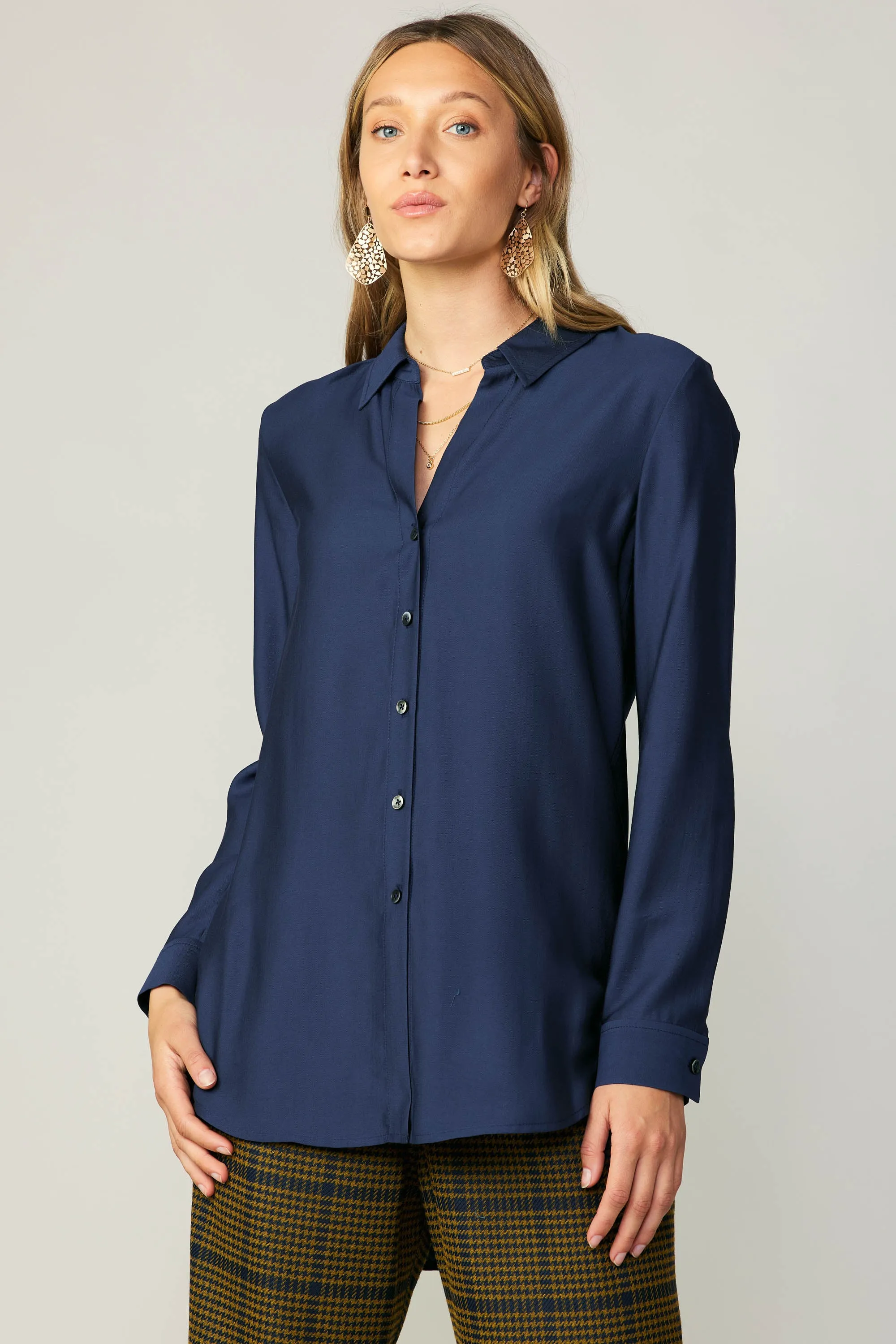 Collared Button Down Shirt sold by Current Air product image thumbnail 3