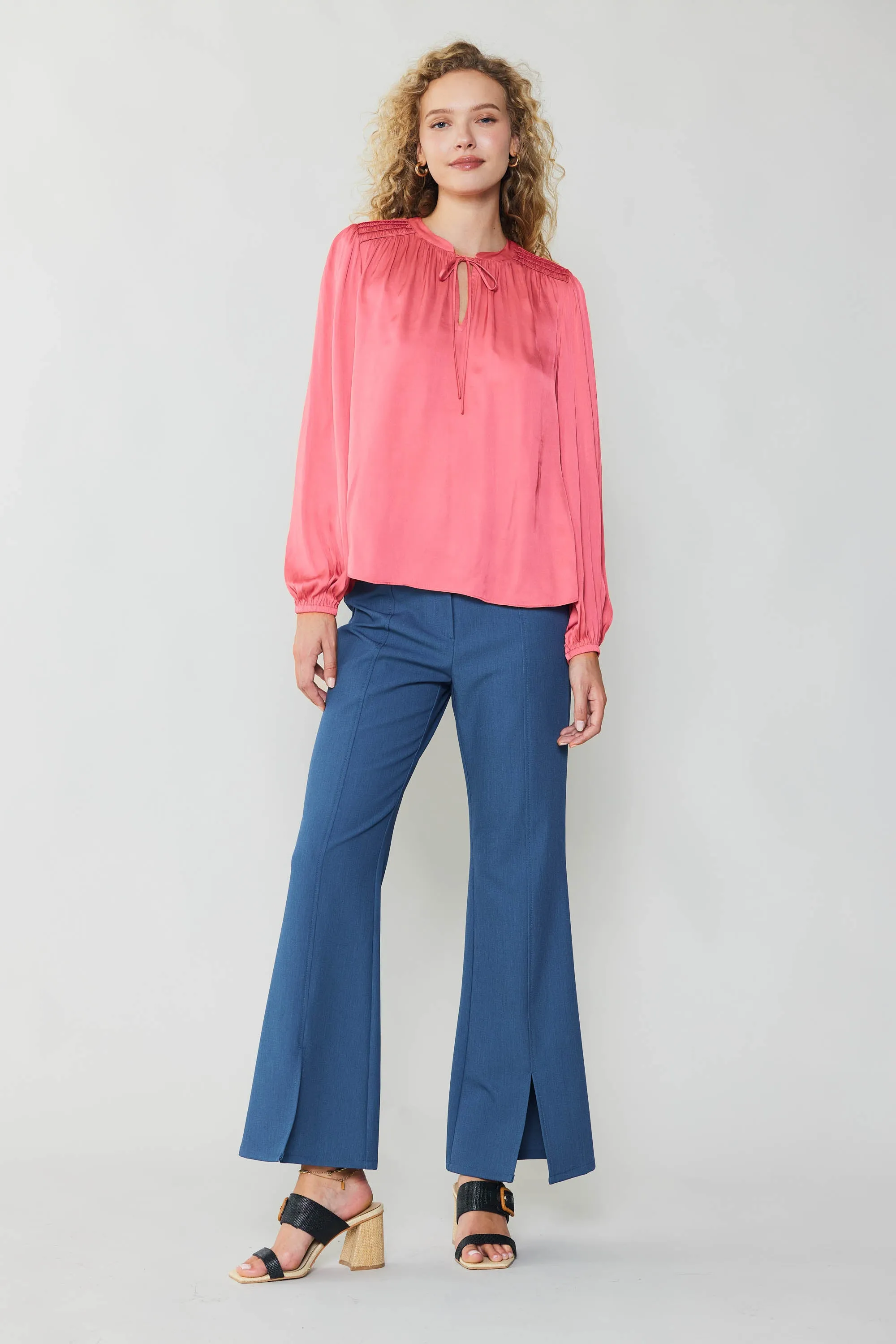 Shirred Yoke Blouse sold by Current Air