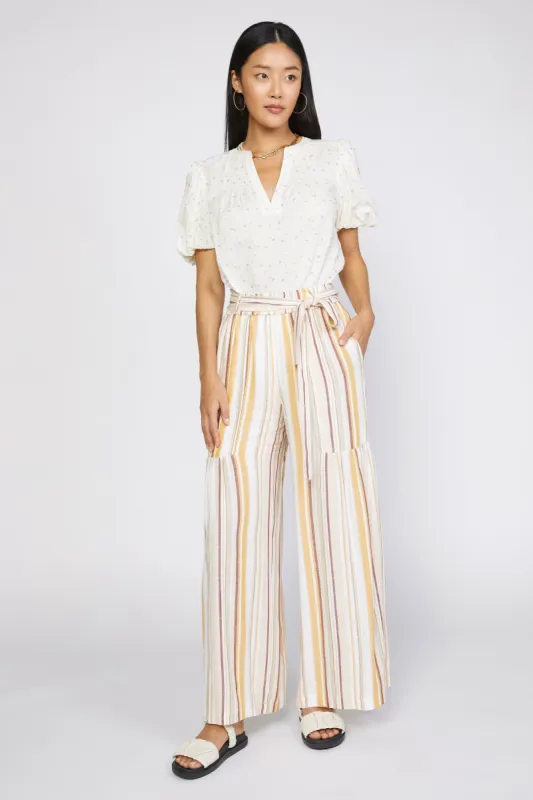 Striped Wide Leg Pant sold by Current Air
