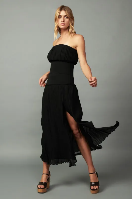 Ribbed Waist Midi Skirt sold by Current Air