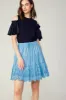 Scallop Eyelet Skirt sold by Current Air