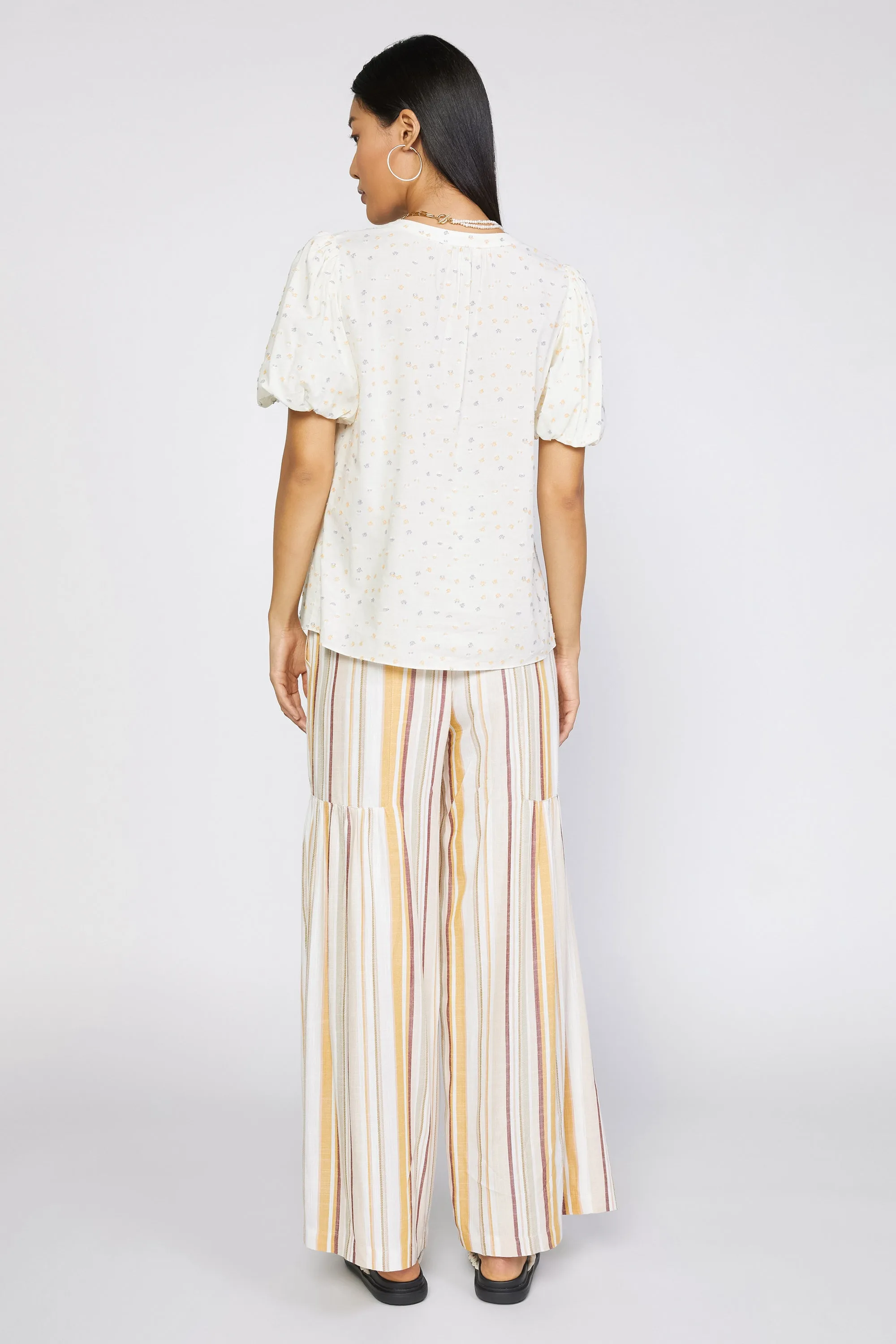 Smocked Sleeve Top sold by Current Air product image thumbnail 4