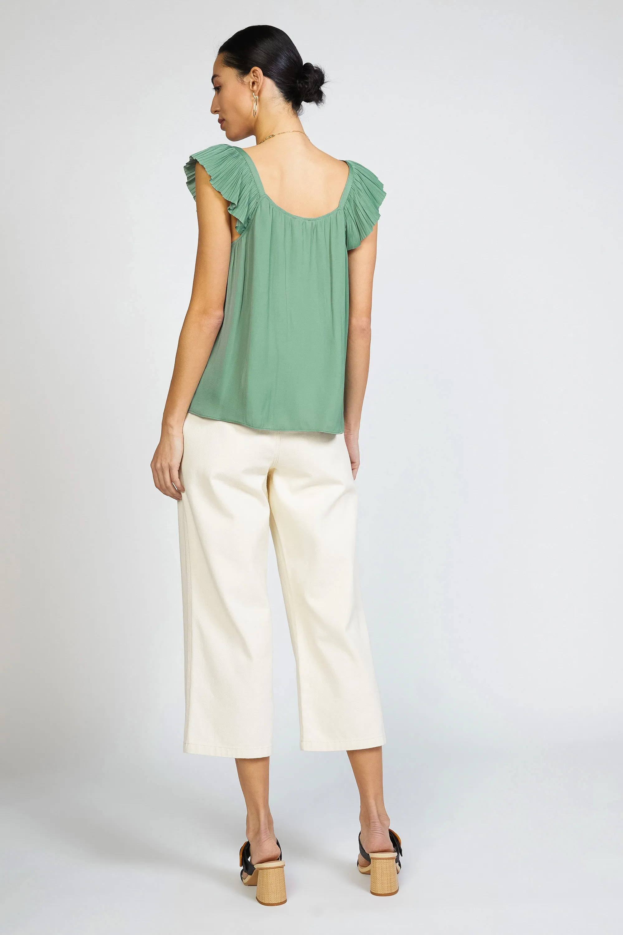 Sweetheart Ruffled Top sold by Current Air product image thumbnail 4