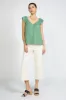 Sweetheart Ruffled Top sold by Current Air