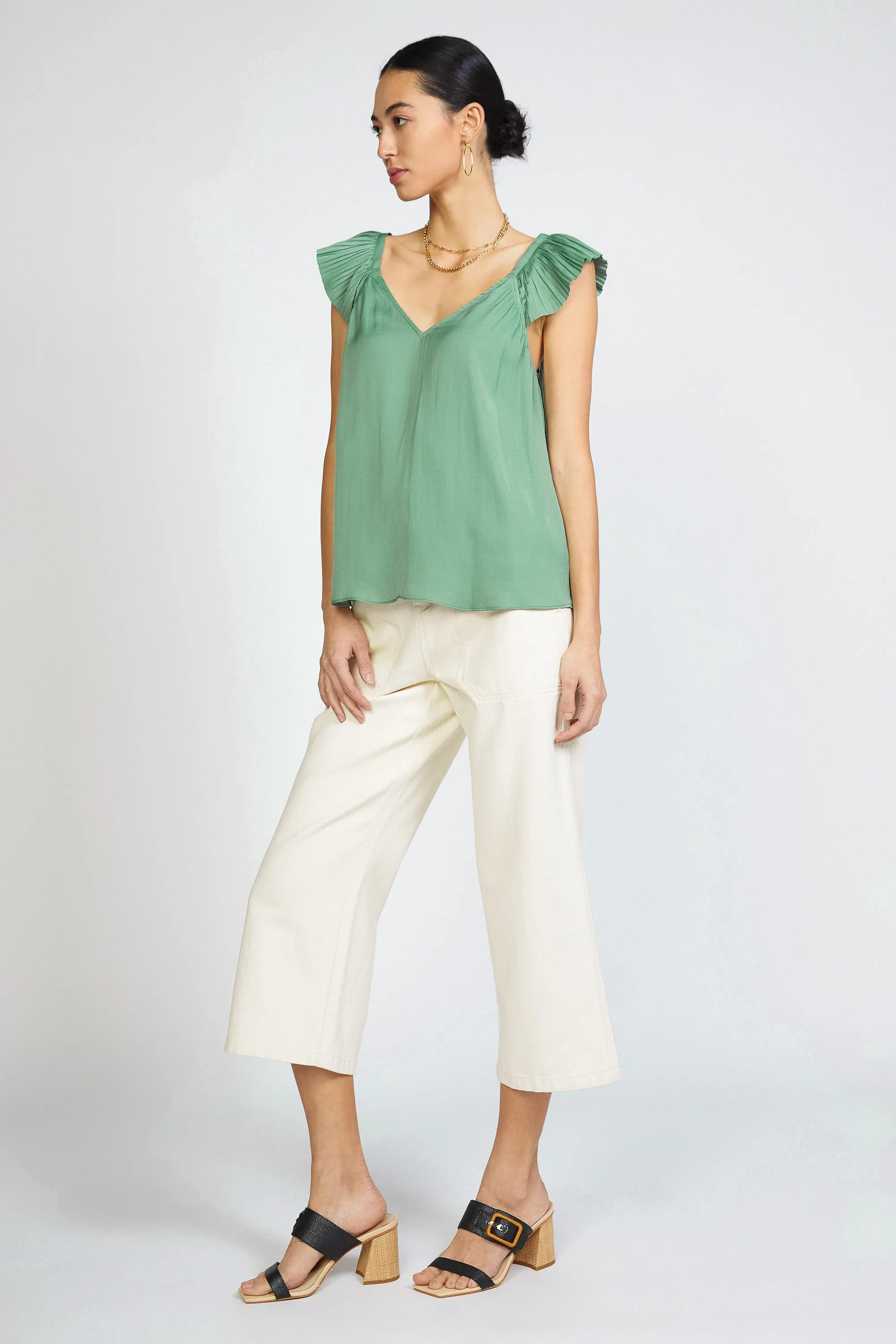 Sweetheart Ruffled Top sold by Current Air product image thumbnail 5