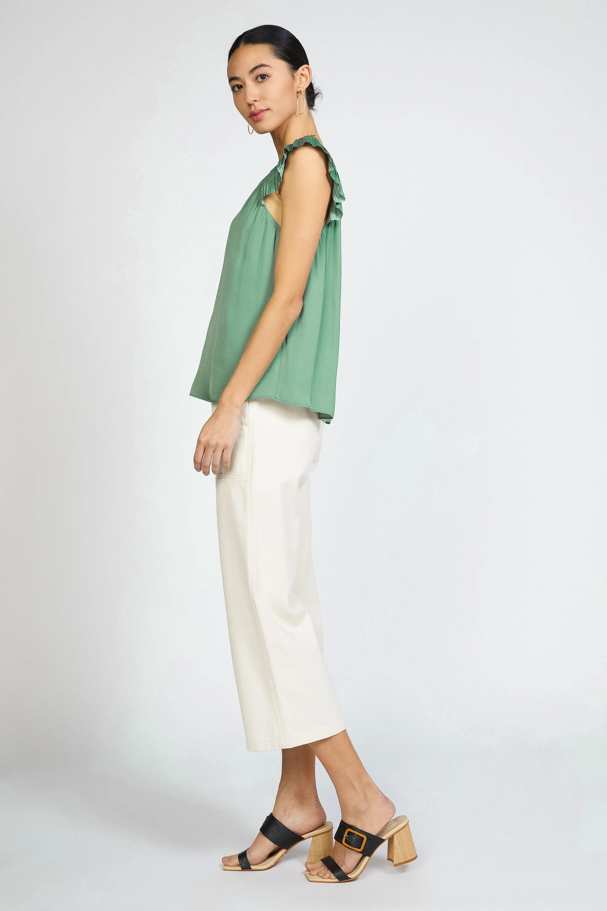 Sweetheart Ruffled Top sold by Current Air product image thumbnail 3