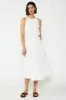 Smocked Waist Halter Midi Dress sold by Current Air