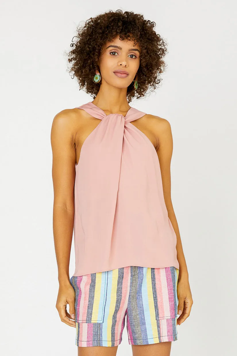 Cross Halter Neck Top sold by Current Air